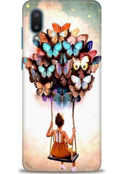 Samsung Galaxy A02 Uyumlu Kılıf Hd Baskılı Kılıf -MRK129 - 729