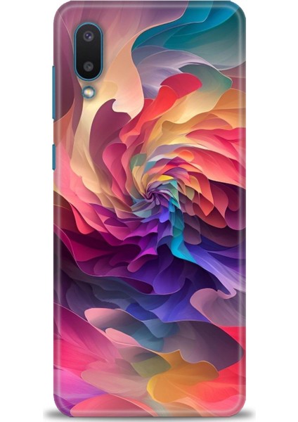 Samsung Galaxy A02 Uyumlu Kılıf Hd Baskılı Kılıf -MRK129 - 553