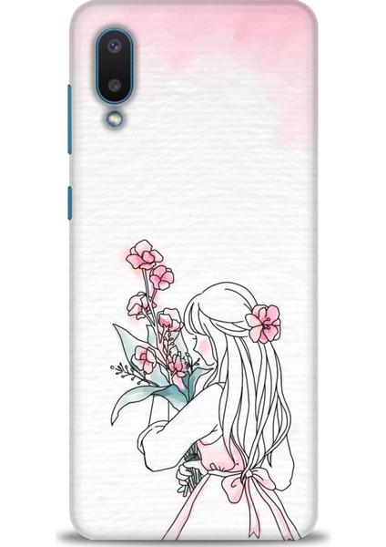 Samsung Galaxy A02 Uyumlu Kılıf Hd Baskılı Kılıf -MRK129 - 759