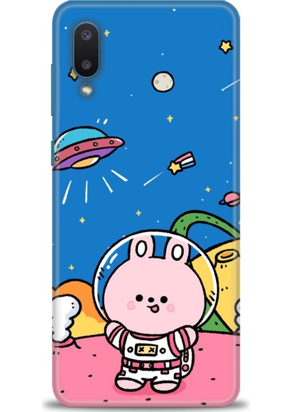 Samsung Galaxy A02 Uyumlu Kılıf Hd Baskılı Kılıf -MRK129 - 515