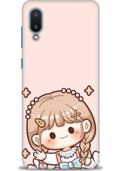 Samsung Galaxy A02 Uyumlu Kılıf Hd Baskılı Kılıf -MRK129 - 520