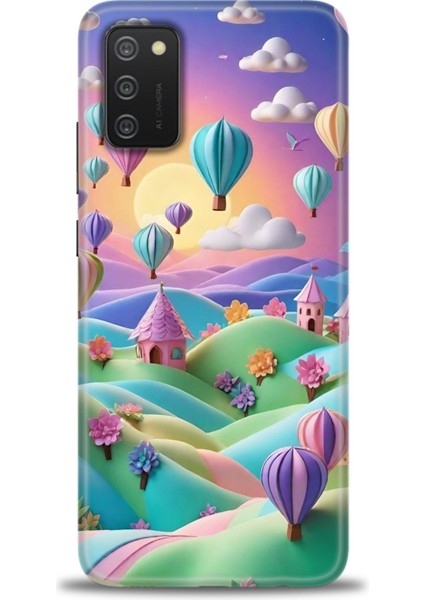 Samsung Galaxy A02S Uyumlu Kılıf Hd Baskılı Kılıf -MRK129 - 330