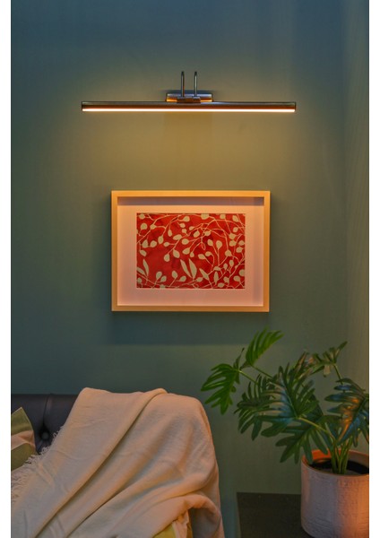 Pilli Aplik Kumandalı Duvar Aplik Banyo Aydınlatması Tablo Aplik Dekoratif Aydınlatma 35CM 3000K 65000K LED Işık fiyatları
