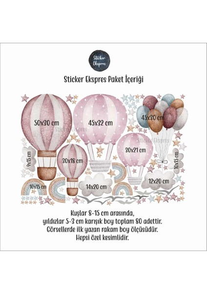 Yumuşak lila pembe balonlar çocuk odası duvar çıkartması, 5+ parça, çok renkli, şık ve eğlenceli modelleri