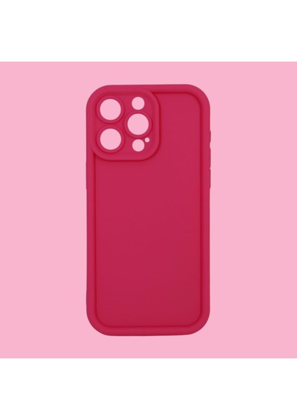 Apple iPhone 13 Pro Max Kamera Koruyuculu Silikon Kılıf
