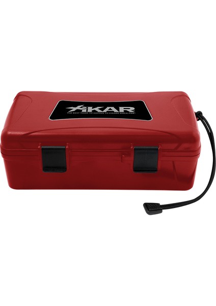 Travel Humidor 10'lu Kırmızı Seyahat Çantası