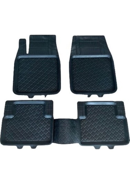 Chevrolet Captiva 2007-2014 Plus Havuzlu Siyah Oto Paspas