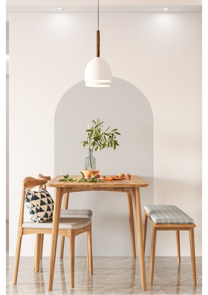 Bohem Tarz Oval Duvar Sticker Oturma Odası Duvar Sticker Kemer Duvar Dekorasyon Sticker