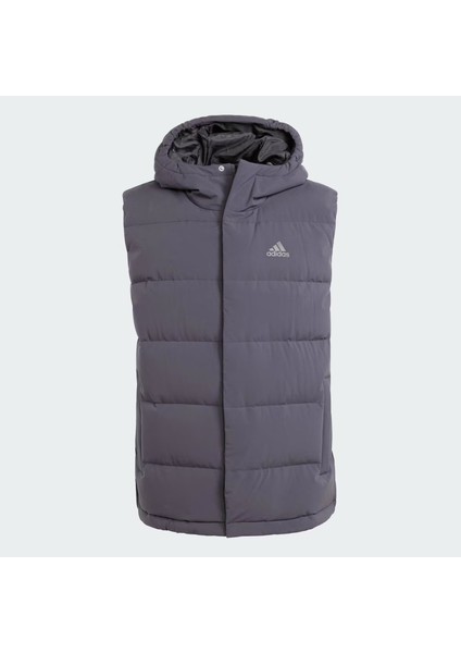 Erkek Helionic Hooded Down Siyah Yelek IX8113