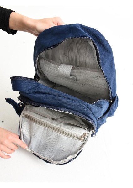 Klinkır Hafif Kadın Sırt Çantası 38*28 cm Günlük Kullanım Için Ideal Çok Cepli indirimleri
