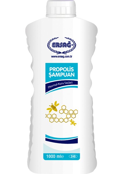 Propolisli Şampuan Normal - Kuru Saçlar 1000 ml