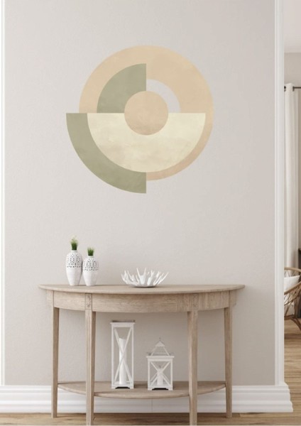 Renkli Bohem Zaman Geçidi Duvar Stickerı, canlı ve şık dekorasyon için ideal. fiyatları