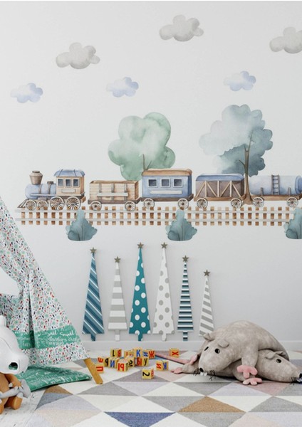 Çocuk Odası Renkli Duvar Stickerı, Eğlenceli ve Şık Dekorasyon İçin Ideal fiyatları