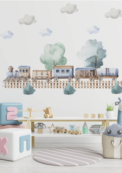 Çocuk Odası Renkli Duvar Stickerı, Eğlenceli ve Şık Dekorasyon İçin Ideal modelleri