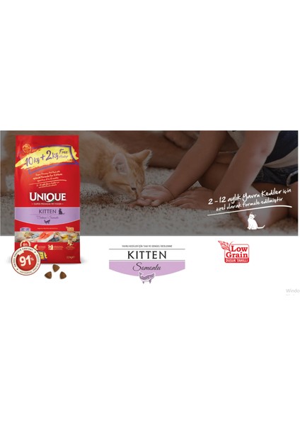 Yavru Kedi Maması Somonlu 10 + 2 kg fiyatları