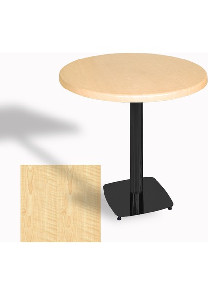 Tokyo Werzalit Yuvarlak Masa 80 cm (Esb) - Akçaağaç