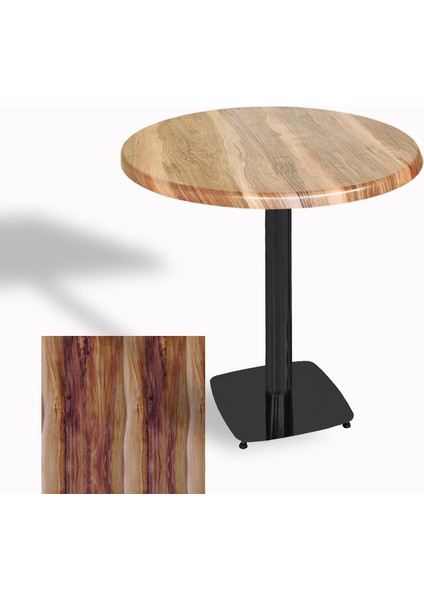 Tokyo Werzalit Yuvarlak Masa 80 cm (Esb) - Indiana Wood