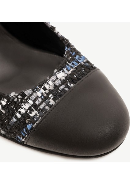 Kumaş Garnili Arkası Açık Ayakkabı fiyatları