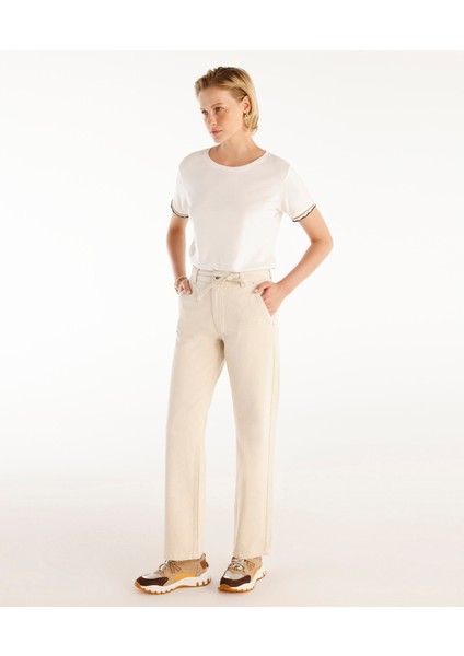 Rahat Kalıp Kemer Detaylı Denim Pantolon fiyatları