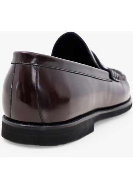 Açma Deri Loafer modelleri