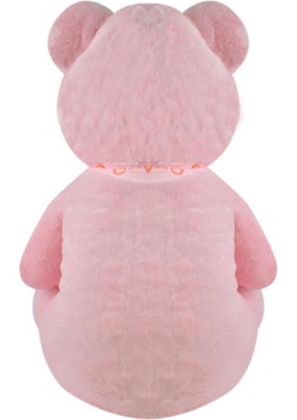Yavrulu Ayı 95 cm Pembe Kalpli Pelüş Ayı Sevgiliye Hediye modelleri