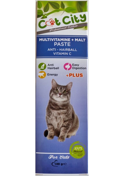 Anti Hairball Multivitamin Kedi Malt Macunu 100 gr