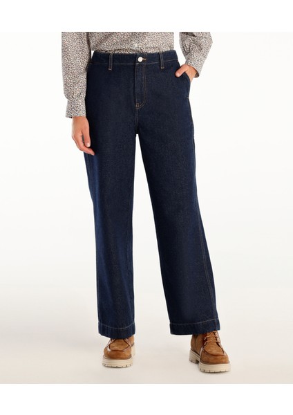 Normal Bel Rahat Kesim Denim Pantolon fiyatları