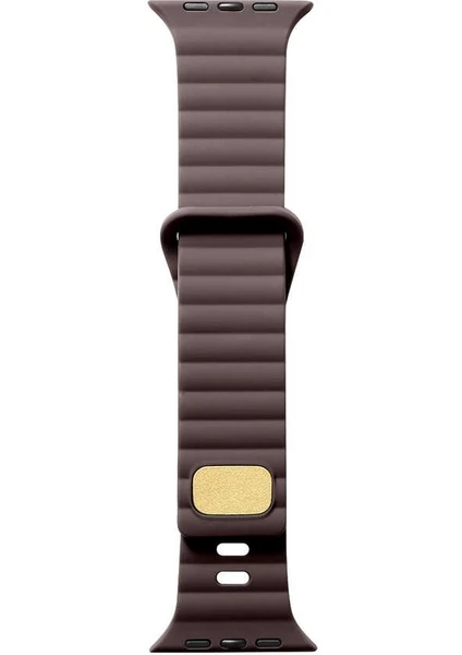 Apple Watch 46MM 10 Nesil Şeritli Silikon Kordon Krd-73