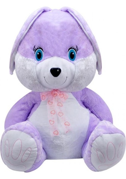 Tavşan 80 cm Lila Pelüş Çocuk Oyuncak
