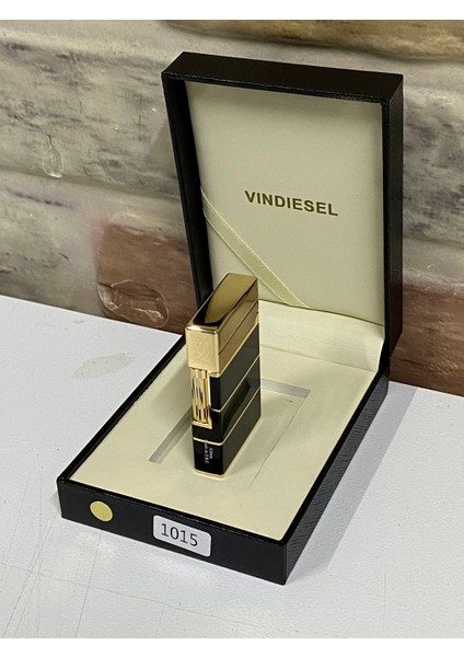 Marka Düz Siyah Sarı Renk Yatay Çizgili Desenli Gazlı Model Kişiye Özel Çakmak indirimleri