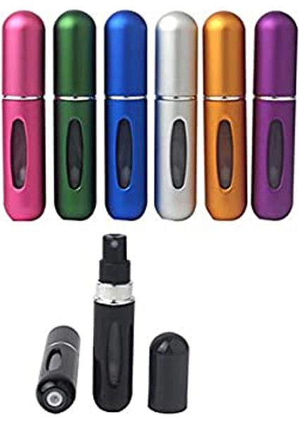 Cep Parfüm Şişesi Atomizer Seyahat Parfüm Şişesi Cep Kolonya Şişesi 5 ml