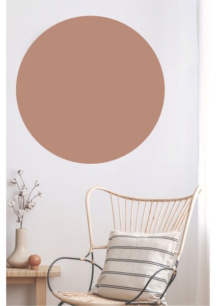 Bohem Daire Duvar Sticker, açık kahve, şık ve sade dekorasyon aksesuarı fiyatları