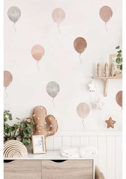 Renkli ve eğlenceli çocuk odası duvar çıkartmaları, odanıza canlılık getirir