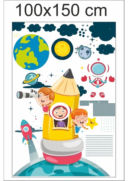 Çocuk ve bebek odası renkli duvar sticker seti, eğlenceli dekoratif aksesuarlar fırsatları