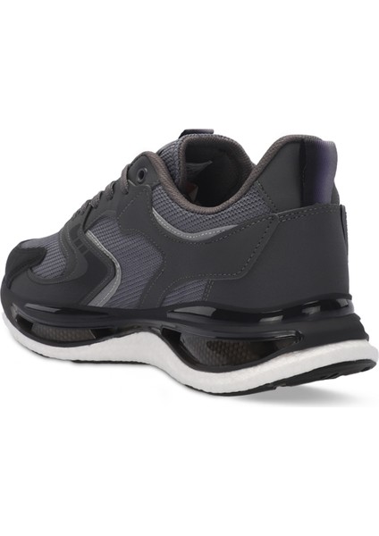 ZOWIE Erkek Sneaker Koşu & Yürüyüş Ayakkabısı Koyu Gri / Siyah