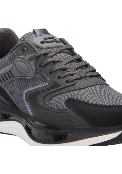 ZOWIE Erkek Sneaker Koşu & Yürüyüş Ayakkabısı Koyu Gri / Siyah