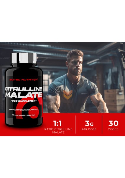 Nutrition Citrulline Malate 90 Caps