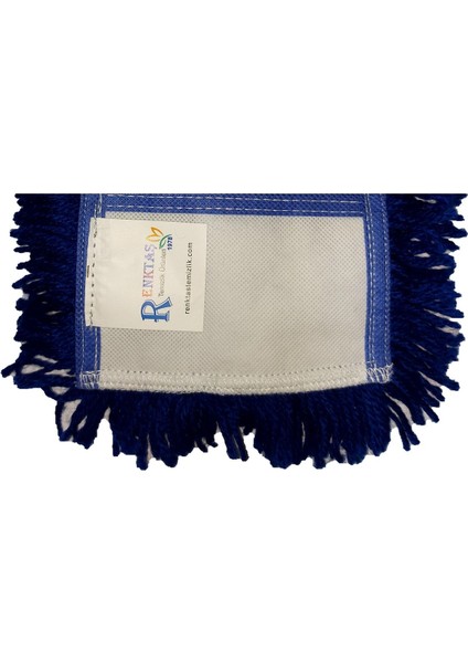 50 cm Orlon Mop ile Temizlikte Kolay ve Pratik Kullanım Yedek Çeşitli Renkler