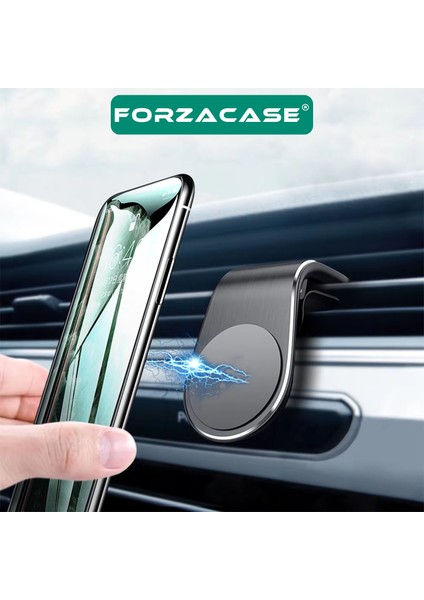 Güçlendirilmiş Mıknatıslı Izgaralıktan Mandallı Araç Içi Telefon Tutucu - FC773 fırsatları
