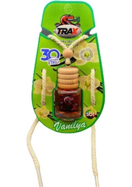 Vanilya Aromalı Dekoratif Araç Parfümü 30 Gün Kalıcı Asma Koku İpli Özellikli