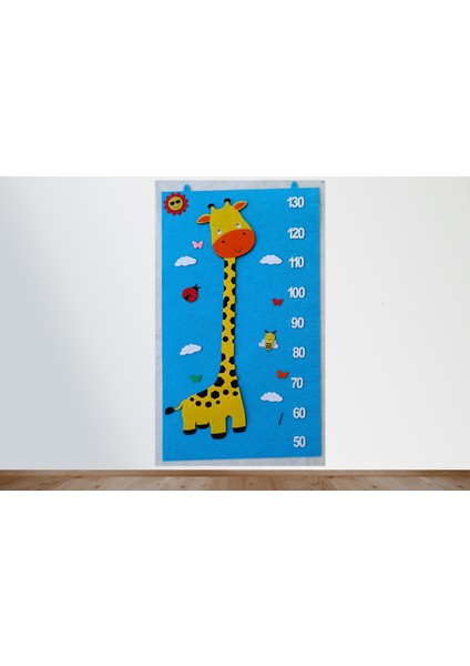 Boy Grafiği Panosu (Keçeden Eğitim Materyalleri)