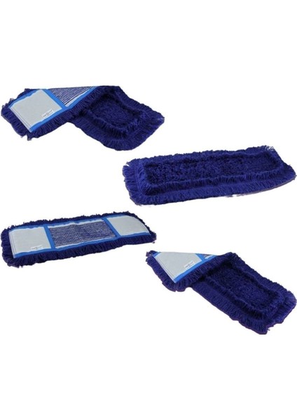 Yüksek Kaliteli Nemli Temizlik Mop Seti 10'lu 60cm 170gr, Yedek ve Pratik Kullanım