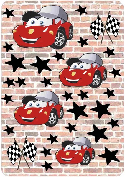 Yarış Arabaları Duvar Sticker Seti fiyatları
