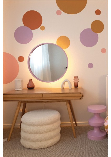 Renkli Dev Noktalar Duvar Stickerı, enerjik ve şık dekoratif seçenek fiyatları