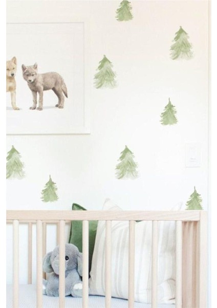 Renkli ve eğlenceli 5+ parça çocuk odası duvar sticker seti fiyatları