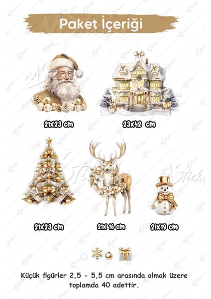 Kış Temalı Yılbaşı Süsü Seti, Çok Renkli, Çocuk Temalı, 5+ Parça Dekorasyon modelleri