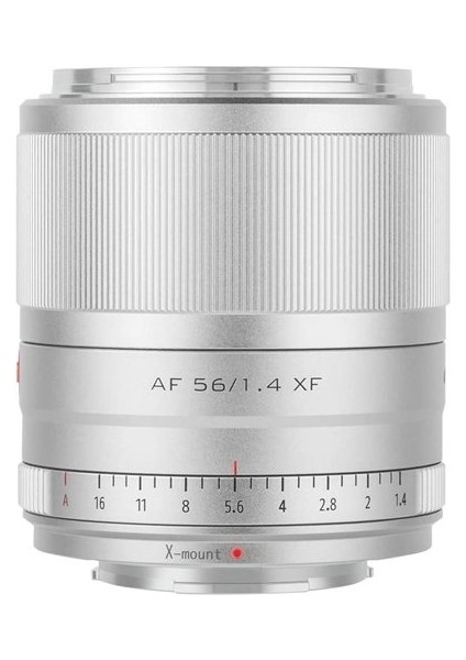 Af 56MM F/1.4 Xf Lens For Fujifilm x Silver