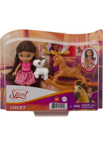 Nessi World Nessiworld GXF11 Spirit Lucky Bebek ve Atı Oyun Seti / +3 Yaş