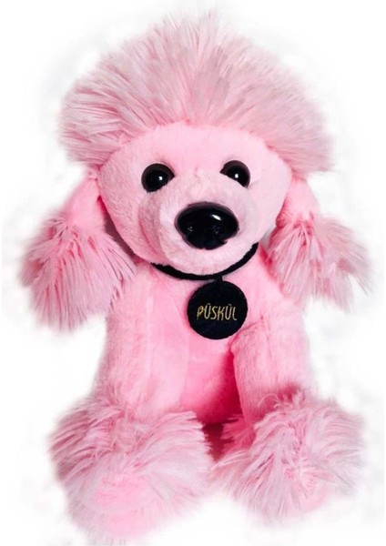 Nessi World Nessiworld 1435 Püskül Köpek 30 cm Pembe -Selay Oyuncak