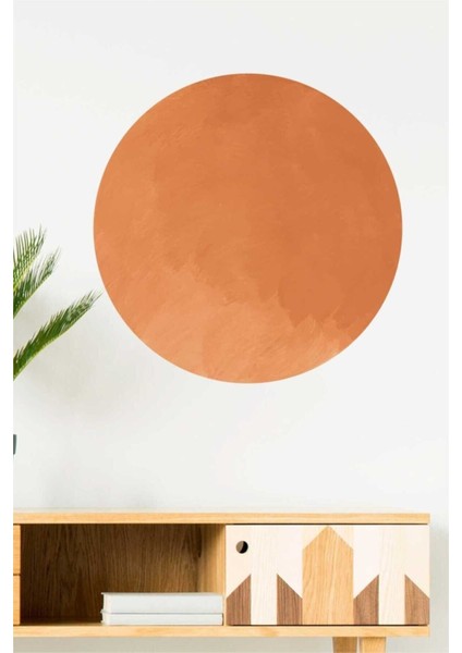 Absürt Tam Daire Bohem Duvar Sticker